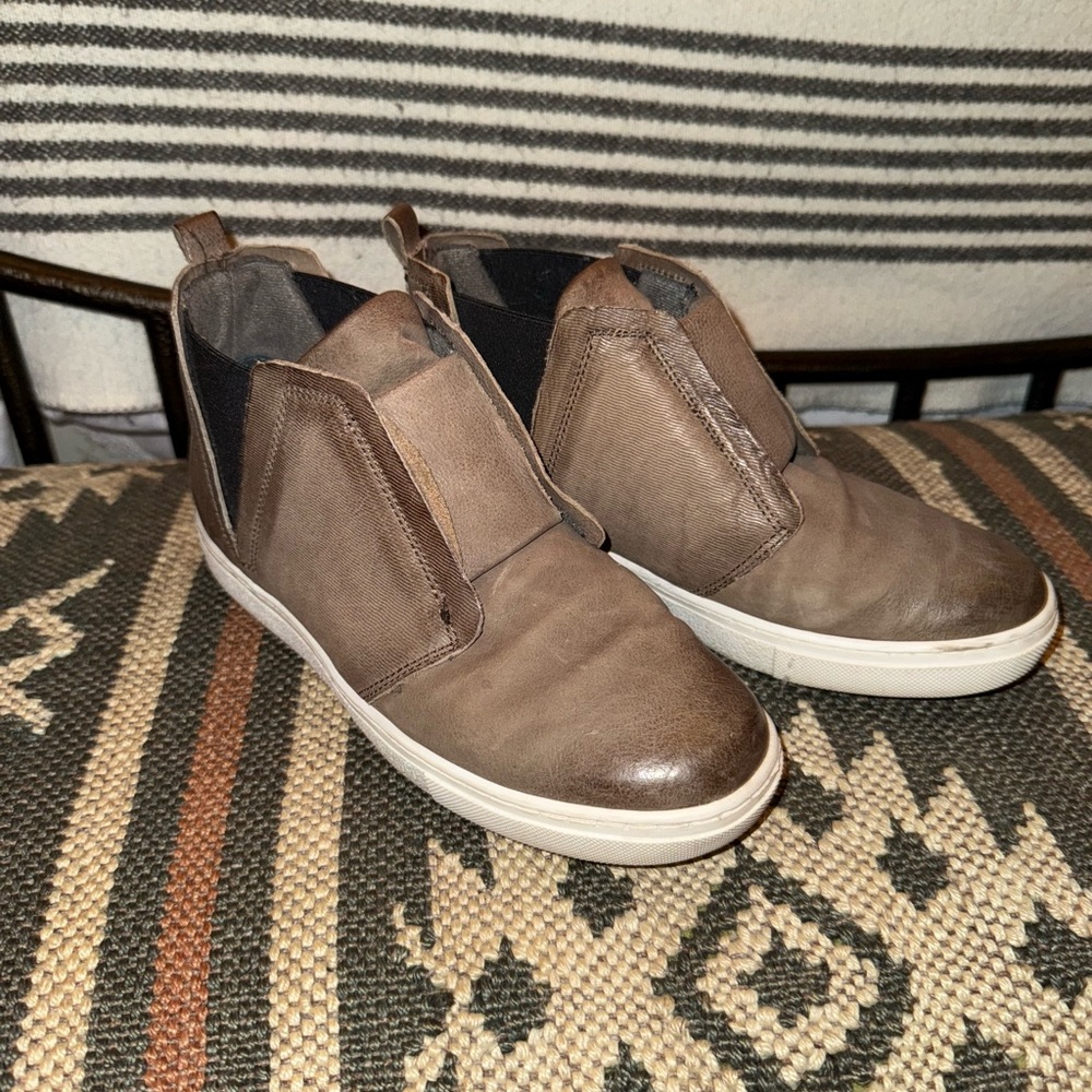 Miz Mooz Brown Ankle Booties